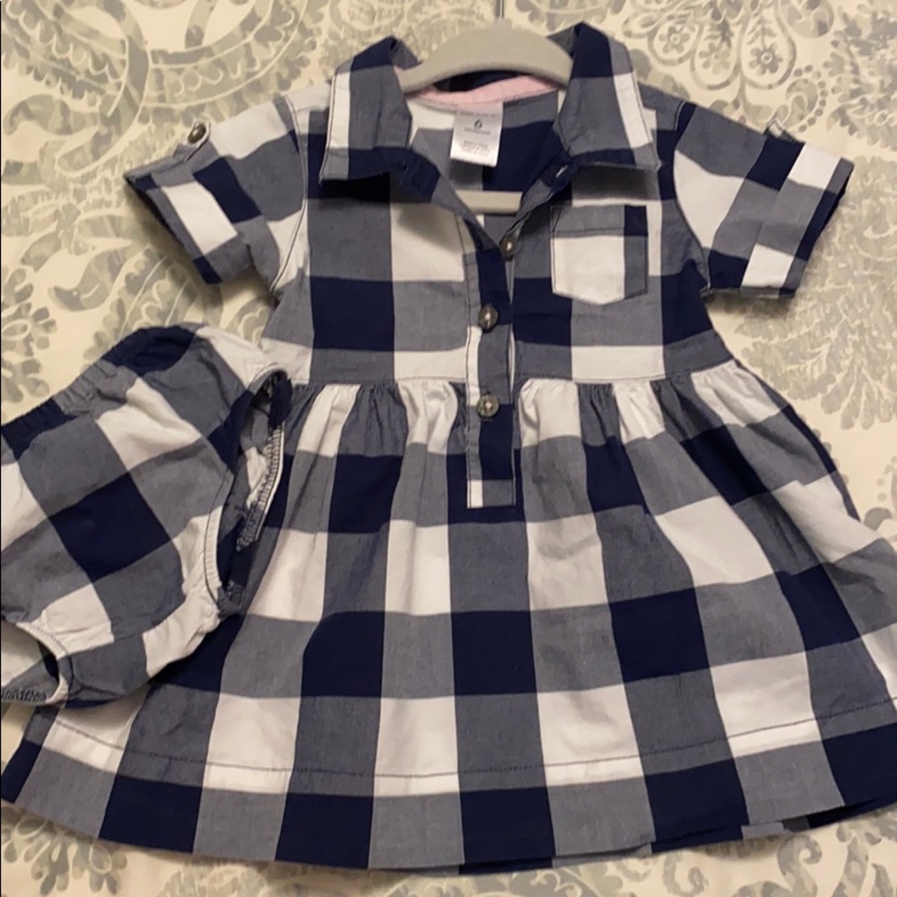 Carters dress and bloomers set